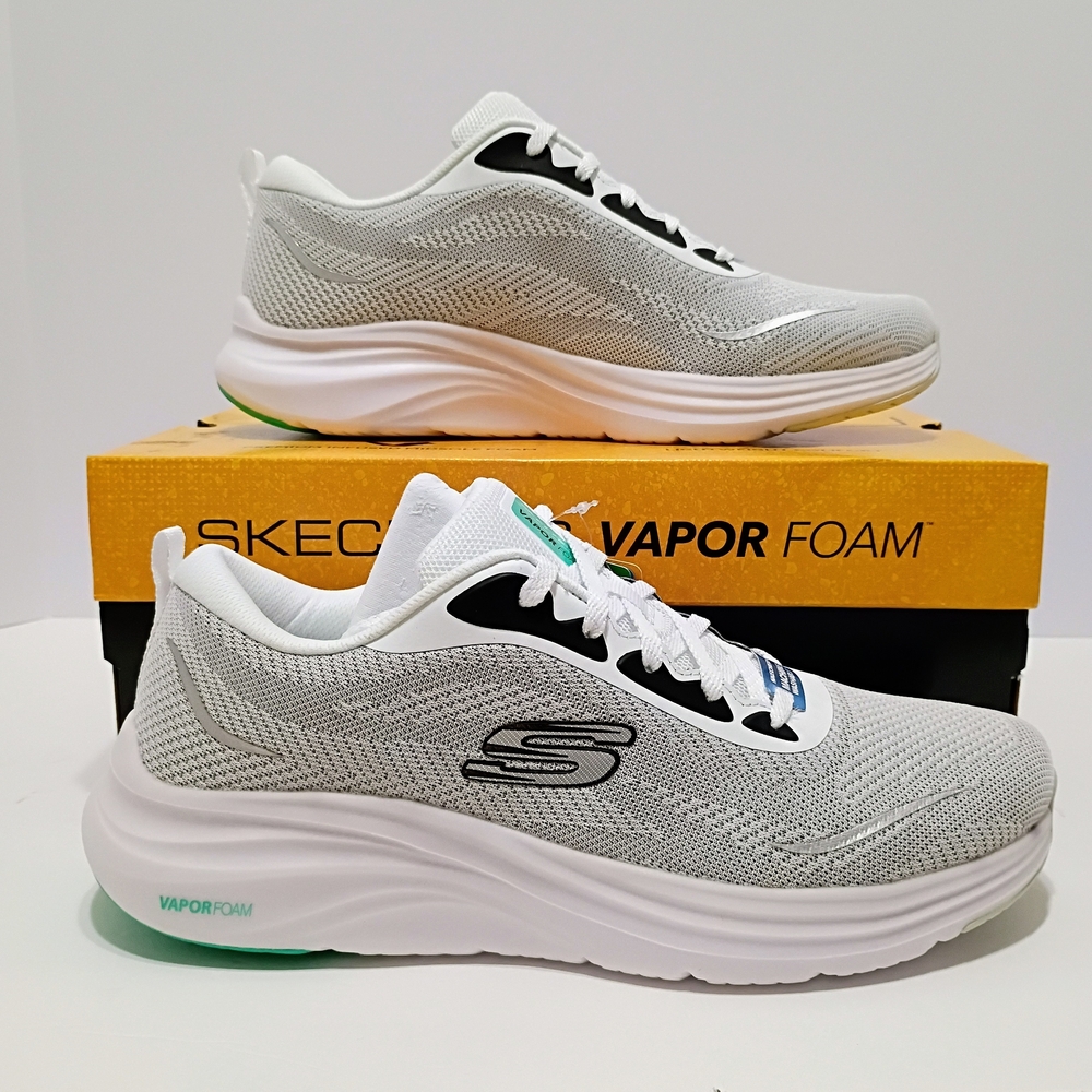 Skechers Vapor Foam Smooth Ride Women's White Vegan Sneakers